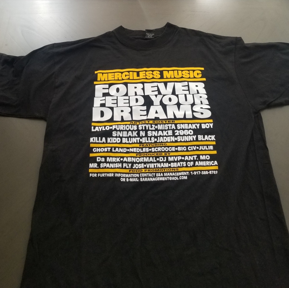 Merciless Music tee